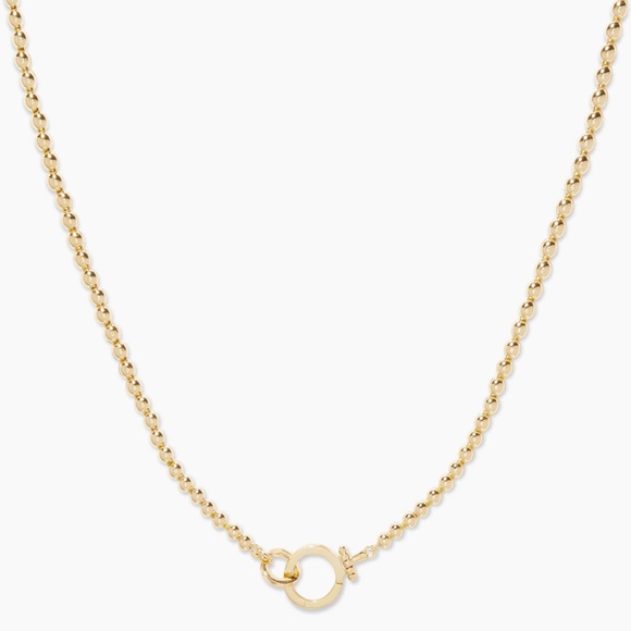 Gorjana Bead Necklace in Gold - Picture 2 of 4